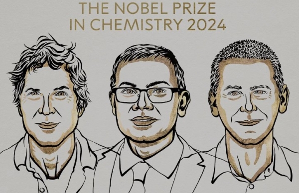 노벨화학상, AI 연구자 수상